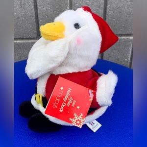 Christmas 2006 Vintage Talking Plush Santa Claus Macy’s Aflac Duck